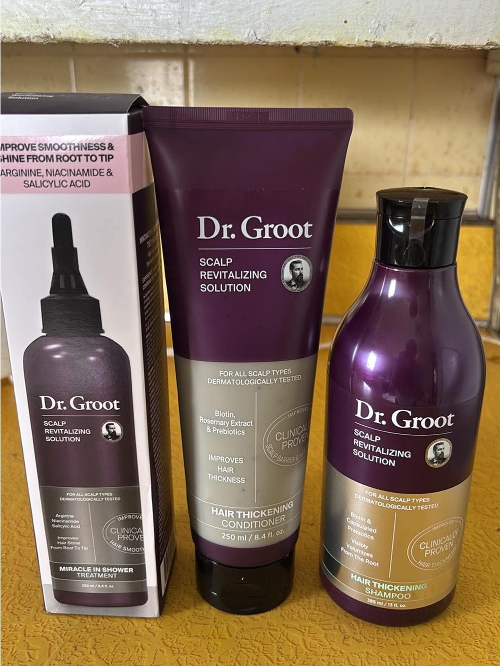 Dr groot Scalp Revitalizing Hair Care Set - Shampoo & Conditioner